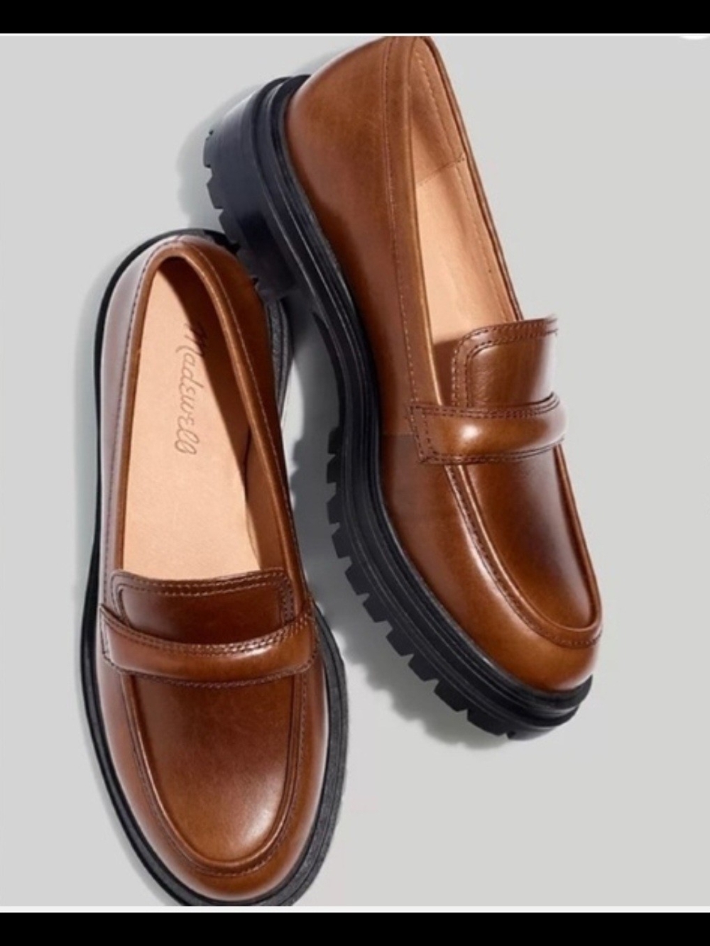 Madewell the Bradley Lugsole Loafer Sz 9